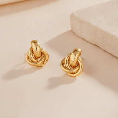Boucles d'oreilles Nœud Punk Chic Vintage