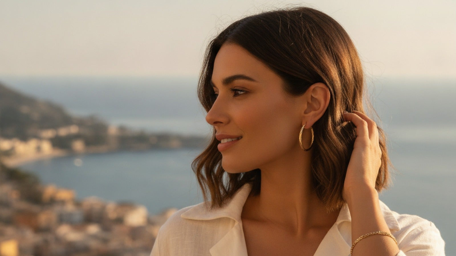 Vos boucles d'oreilles, votre signature.